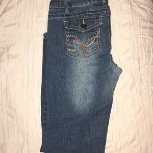 Medium wash jeans